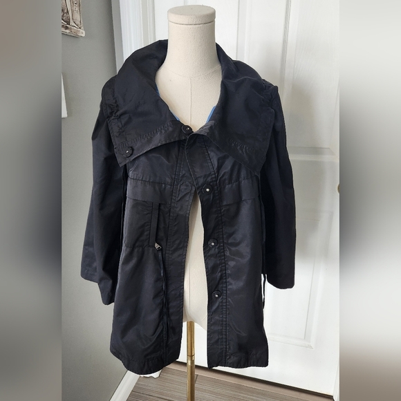 Simply Vera by Vera Wang Black Swing Shift Jacket - Size Medium - Picture 10 of 10